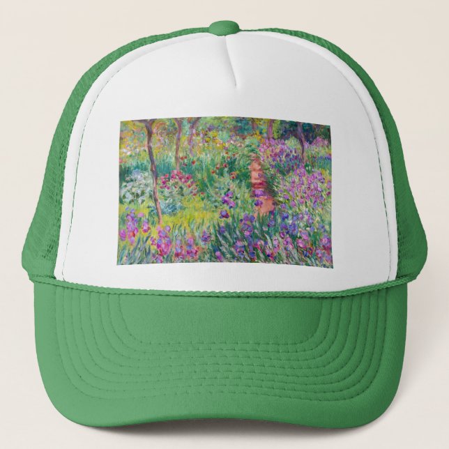 Boné Claude Monet - O Jardim de Íris em Giverny (Frente)