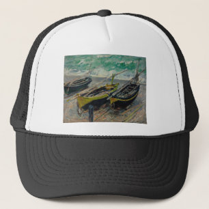 Boné Claude Monet que pinta a natureza artística das