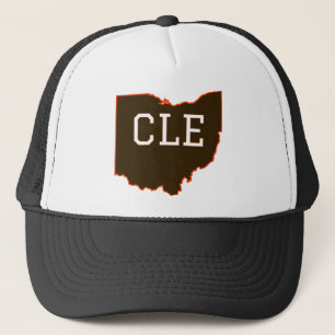 Boné CLE Cleveland Ohio - Forma do Estado