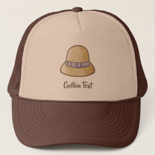 Boné Cloche Hat Beige