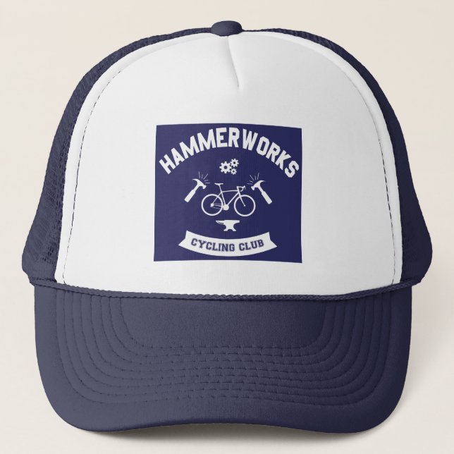 Boné Clube de Ciclismo Hammerworks (Frente)