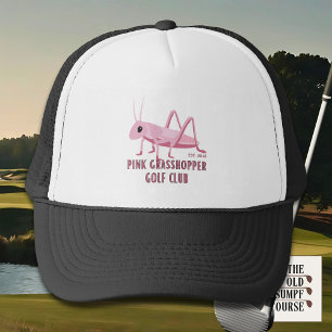 Boné Clube de Golfe de Gafanhoto Rosa