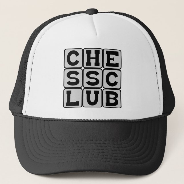 Boné Clube de Xadrez, Checkmates (Frente)