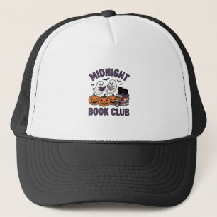 Boné Clube do Livro à Meia-Noite Leitura de Halloween D