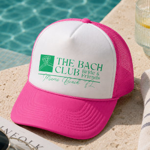 Boné Clube Moderno de Bach Rosa Despedida de Solteira