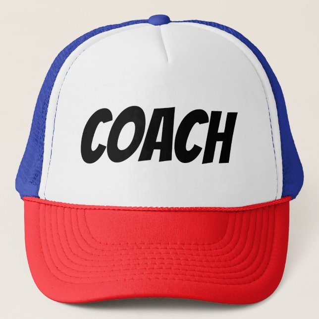 BONÉ COACH TRUCKER HAT (Frente)