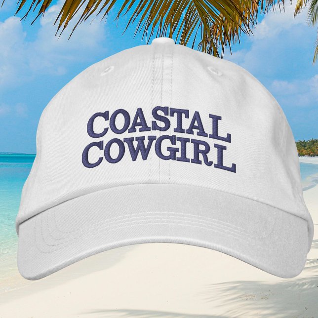 Boné Coastal Cowgirl/ Preppy Beach Western (Criador carregado)