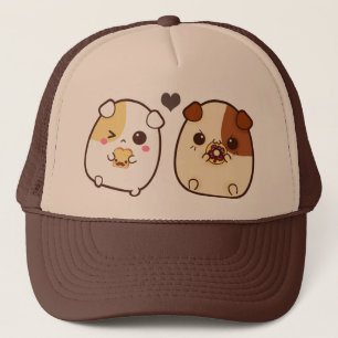 Boné Cobaias de Kawaii