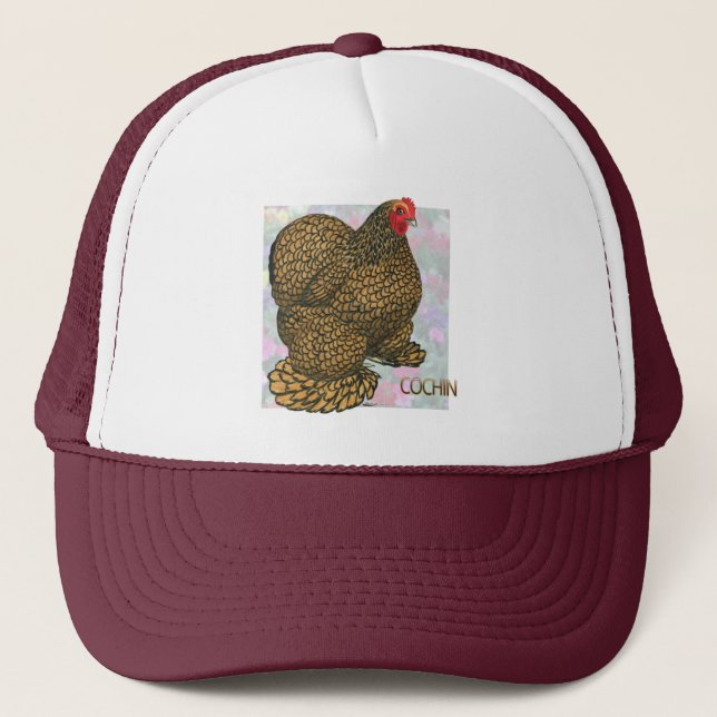 Boné Cochim:  Hen Dourado (Frente)