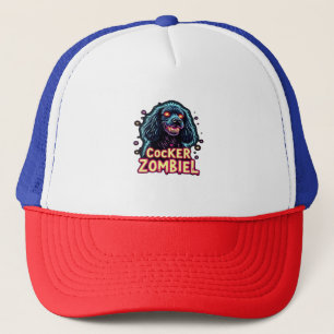 Boné Cocker Spaniel Cockie Cachorro Zumbi Halloween Ess