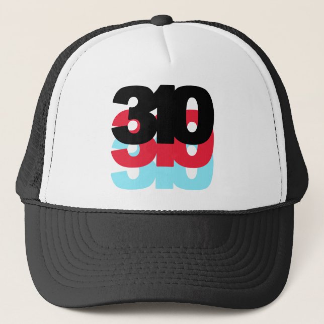 Boné Código de área 310 (Frente)