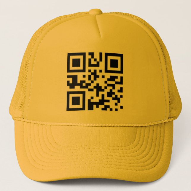 Boné código QR (Frente)