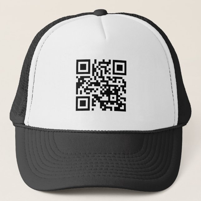 Boné Código QR Apenas Hat do Conversor (Frente)