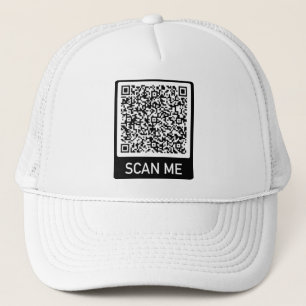 Boné Código QR Digitalize-me Personalizado Seu Hato Do