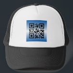 Boné Código QR® dizendo: FELIZ HANUKKAH<br><div class="desc">QR Code® Say: HAPPY HANUKKAH - QR Code é uma marca registrada da Denso Wave Inc.</div>