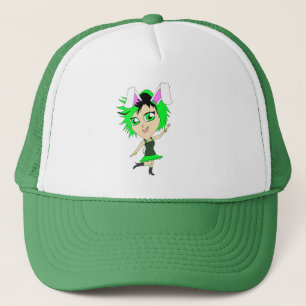 Boné coelhinha chibi