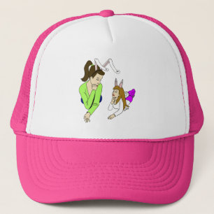 Boné coelhinhas mãe e filha