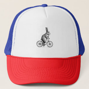 Boné Coelho Em Bicicleta De Bicicleta De Bicicleta W