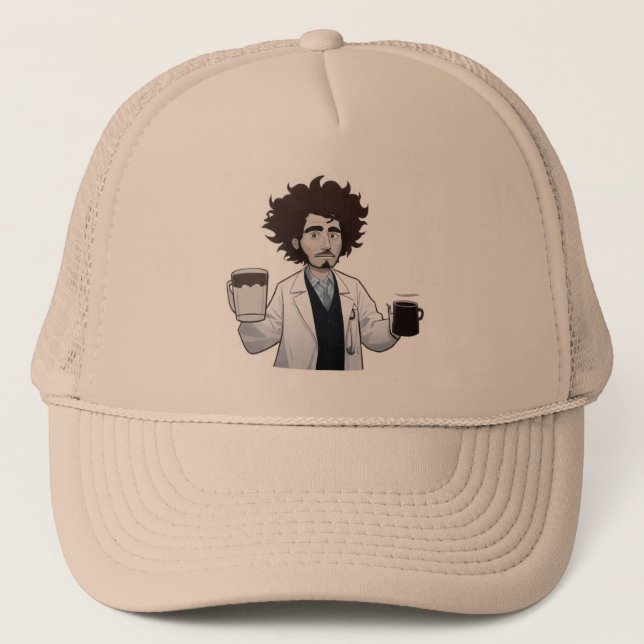 Boné Coffee Doctor Funny Cap (Frente)