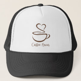 Boné Coffee Lover Heart Steam