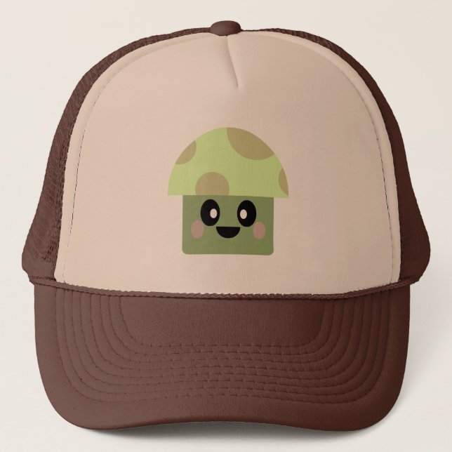 BONÉ COGUMELO KAWAII CHAPÉU ENGRAÇADO (Frente)