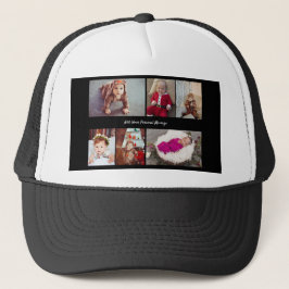 Boné Colagem de Fotografias do Design 6