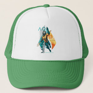 Boné Colagem modernista de Aquaman   Aquaman