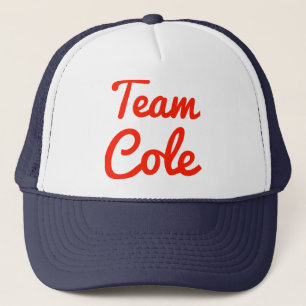 Boné Cole da equipe