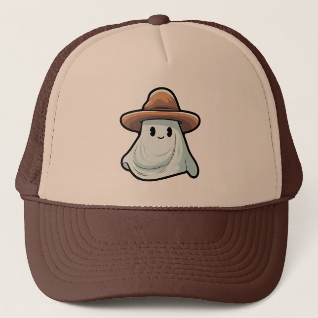 Boné Coleção Baby Boo Cowboy Ghost Halloween (Frente)