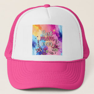 Boné Coleção de Trendências Florais de Luxo