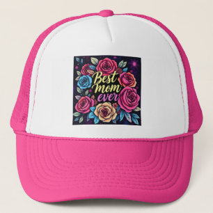 Boné Coleção Popular Floral de Luxo
