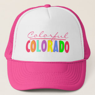 Boné Colorida Colorado brilhante cores simples