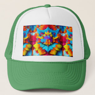 Boné Colorida Floral Mandala Design