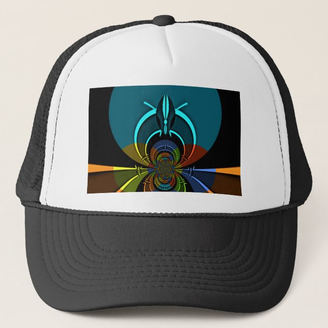 Boné Colorida Maasai Shield Design (Frente)