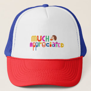 Boné Colorida Muito Apreciada Obrigado, Trucker Hat