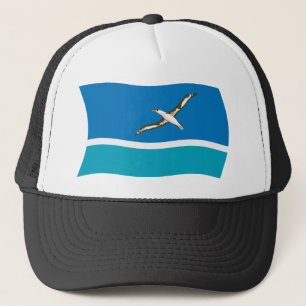Boné com a bandeira da Ilha de Midway