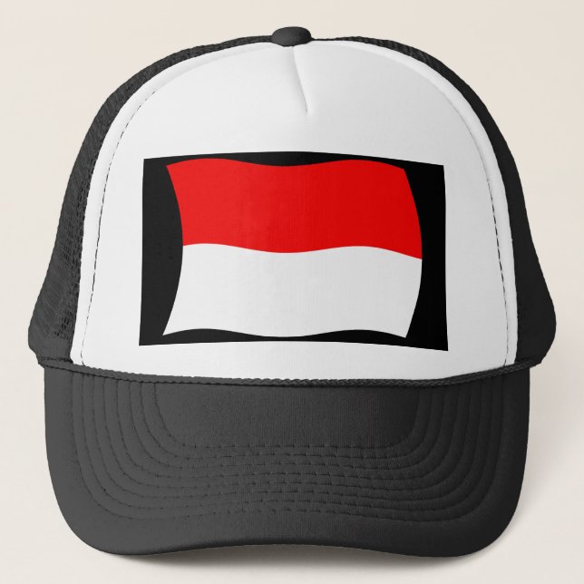 Boné com a Bandeira de Mônaco (Frente)