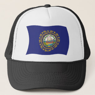 Boné com a Bandeira de New Hampshire
