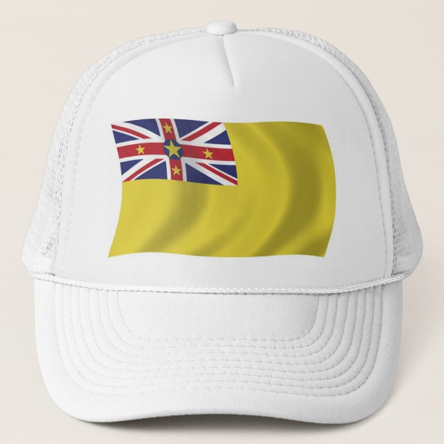 Boné com a Bandeira de Niue (Frente)