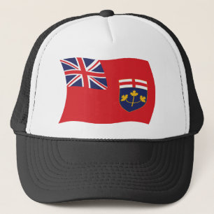 Boné com a Bandeira de Ontário