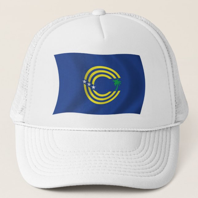 Boné com a Bandeira de Tokelau (Frente)