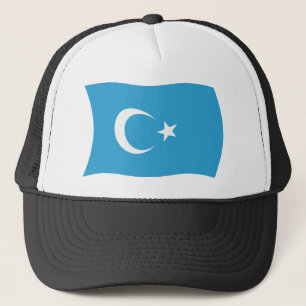 Boné com a Bandeira de Xinjiang Uigur