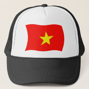 Boné com a Bandeira do Vietnã