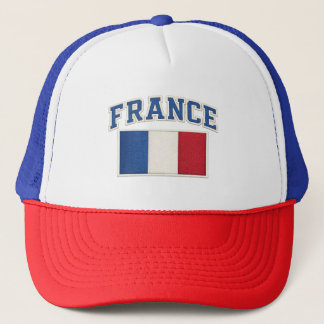 Boné com Bordado da Bandeira Patriótica da França