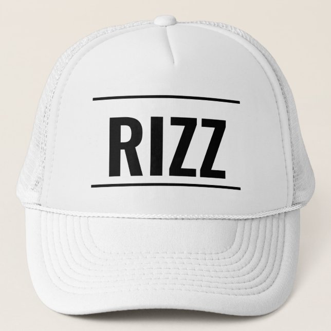 Boné com Remendo de Couro RIZZ — Gorro com Logotip (Frente)