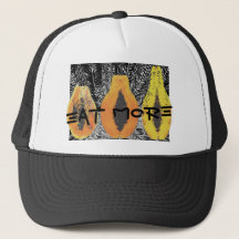 COMA MAIS COM KALO BLK/WHT TRUCKER HAT