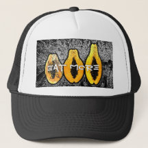 COMA MAIS COM KALO BLK/WHT TRUCKER HAT