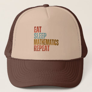 BONÉ COMA MATEMÁTICA DORMIR REPETIR