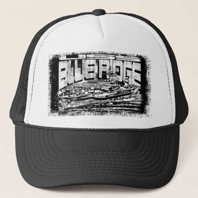 Boné Comando de nave Blue Ridge Trucker Hat (Frente)