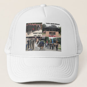 Boné Comemorações do 75º aniversário do Hat Desert Rat